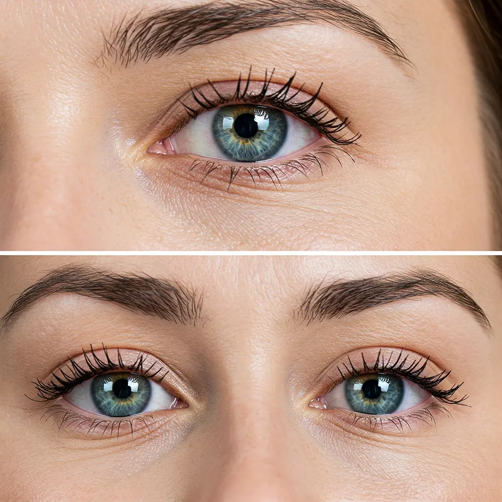 Nicht-chirurgische Blepharoplastik: Wacher Blick ohne OP – Ihre Lidstraffung
